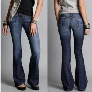 COH Ingrid #002 Stretch Low Wst Flare Jeans Sz 27